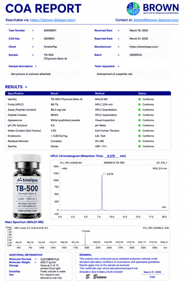 TB-500 10mg - Image 2