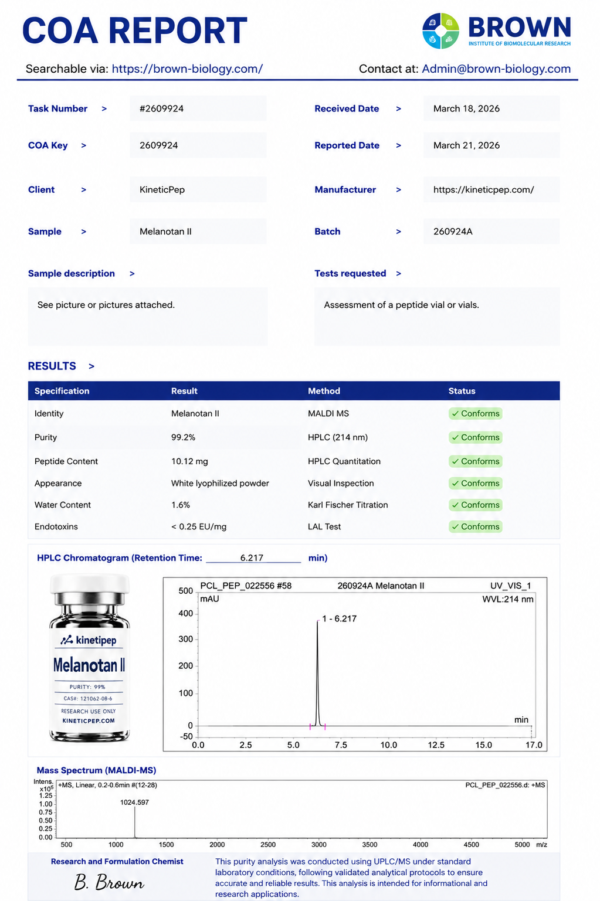 Melanotan II 10mg - Image 2