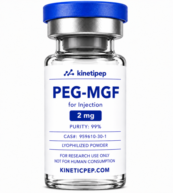 PEG-MGF 2mg research peptide vial - KineticPep