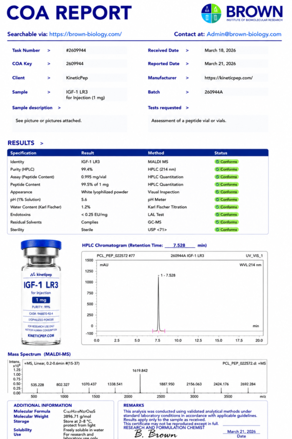 IGF-1 LR3 1mg - Image 2