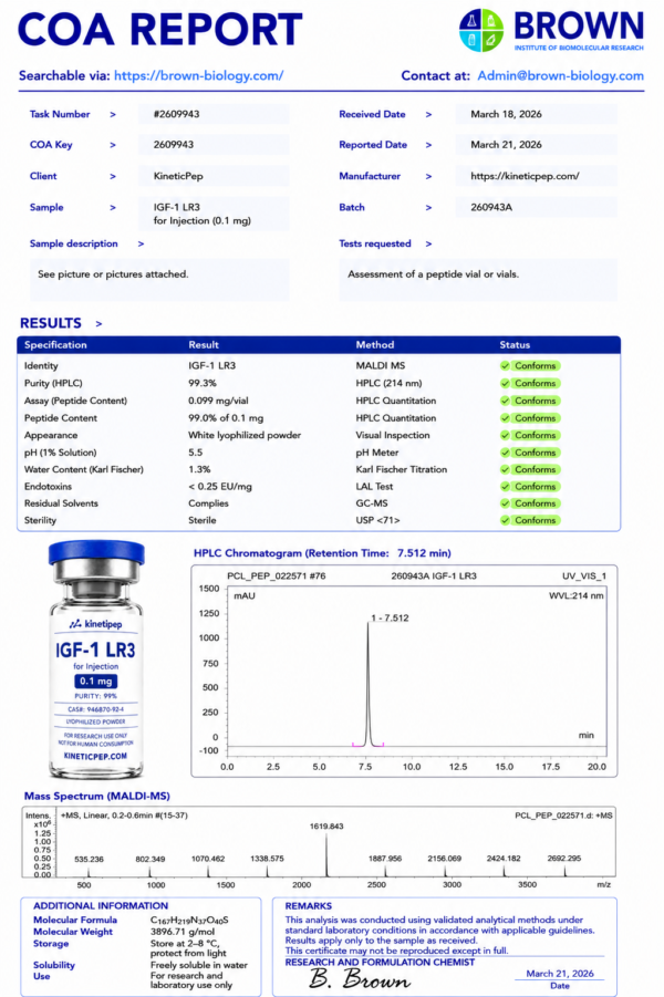 IGF-1 LR3 0.1mg - Image 2