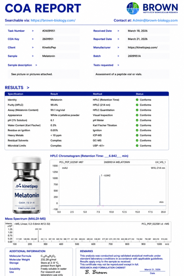 Melatonin 10mg - Image 2